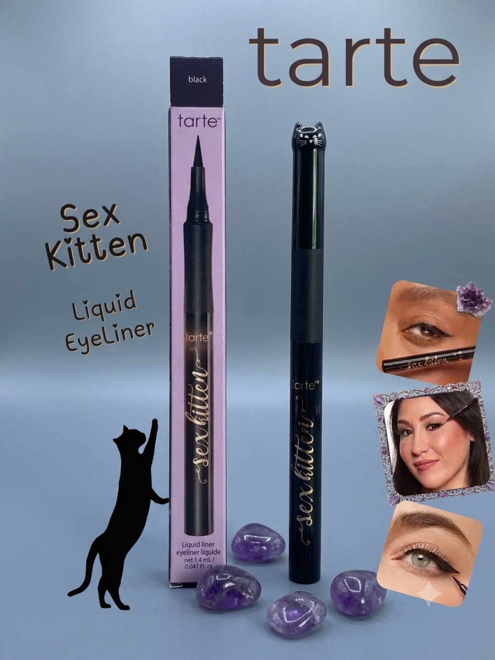Sex Kitten Liquid Eyeliner In Black